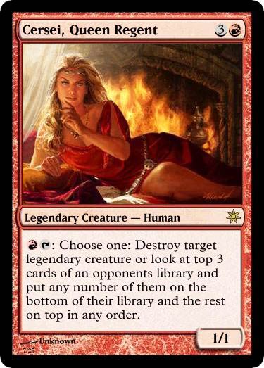 Game-of-Throne-Magic-trading-cards-Cersei