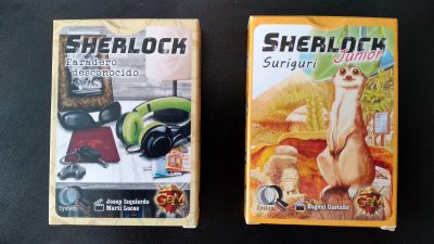 boites de jeux de Sherlock Q-System