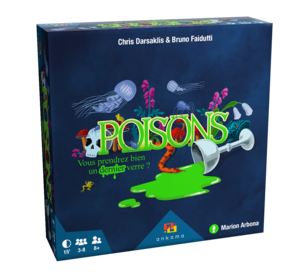 Boîte du jeu Poisons