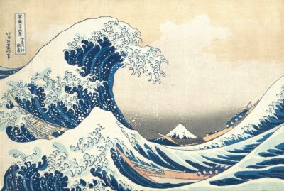 La grande vague de Kanagawa, Katsushika Hokusai, 1831