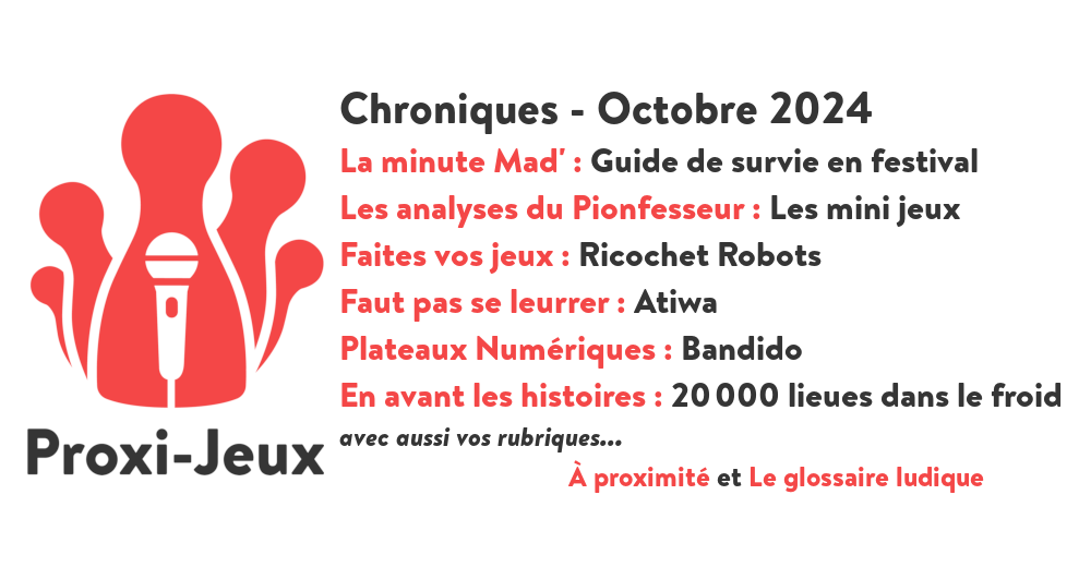 chronique Octobre 2024