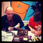 Dédicaces de Ludovic Maubllanc et Martin Vidberg